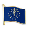 Indiana State Flag Pin